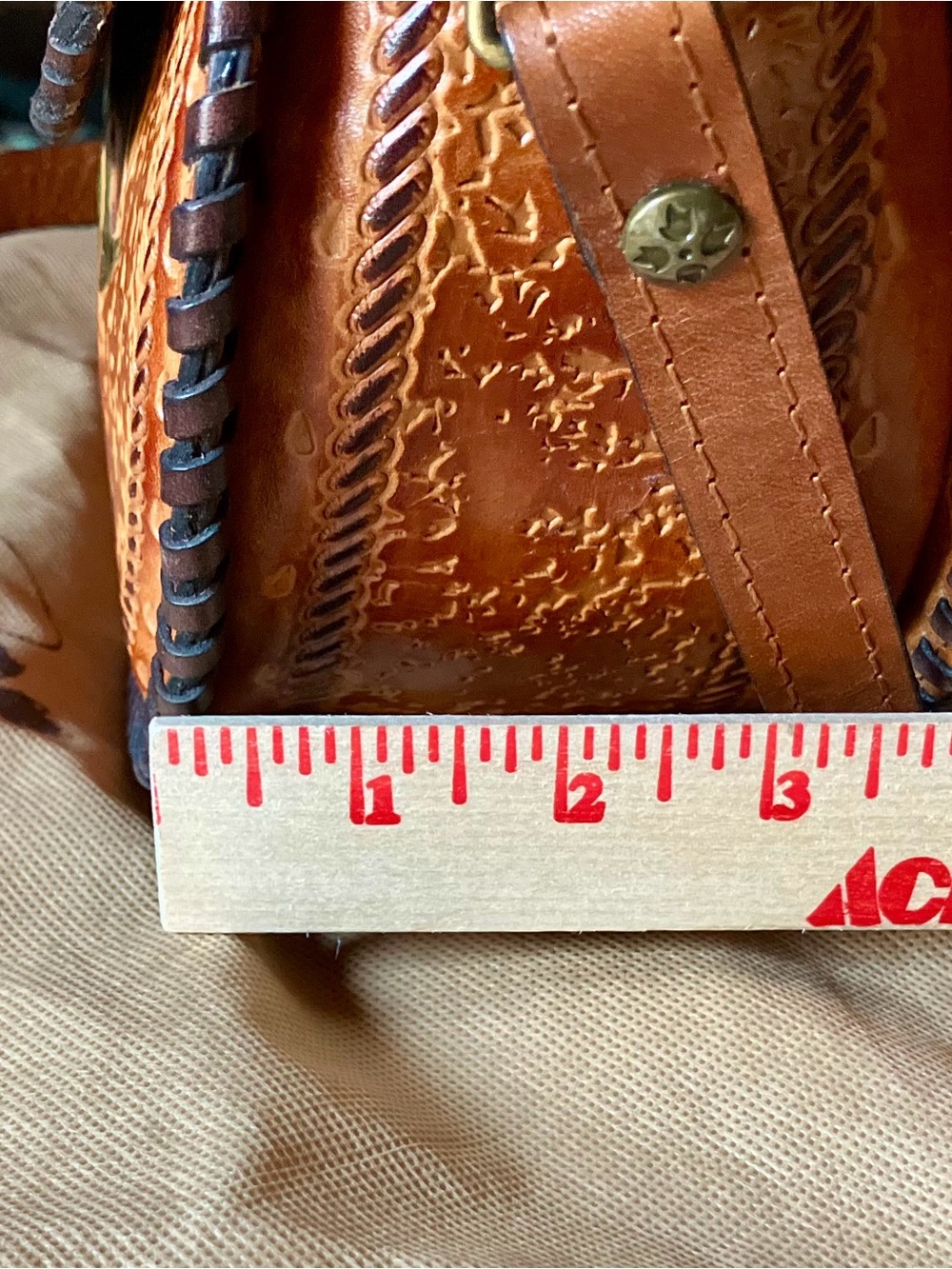 Patricia Nash Arezzo Saddle Bag - Picture 8 of 16